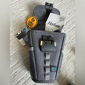FlexSafe by Aqua Vault Anti-Theft Personal Portable Safe Black Bag New